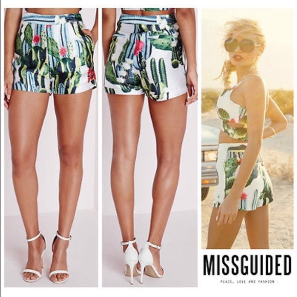 Missguided x Cactus High Waisted Short - Picture 1 of 4